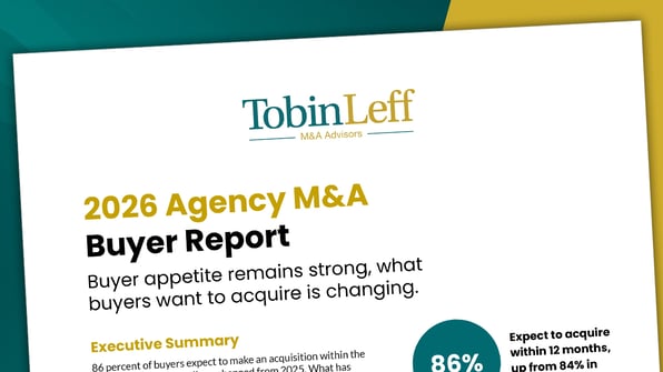 2026 Agency M&A Buyer Report: What Acquirers Want, What They Value, and What Puts Deals at Risk